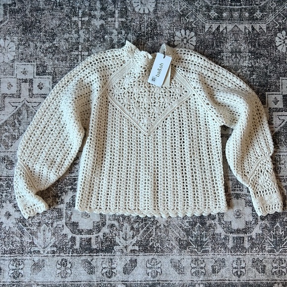 ba&sh Aste Crocheted Sweater - Picture 9 of 11